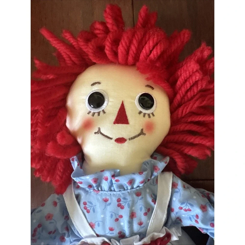Aurora World Raggedy Ann Classic Rag Doll Cloth Plush #15411 LIKENew 12